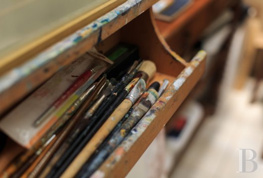 En Saône-et-Loire, à Mâcon, une villa et son jardin entièrement de style Art déco - photo  n°57